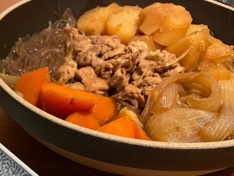 簡単メイン♪ご飯が進む味しみ肉じゃが